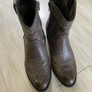 Free People Vegan Western Boots